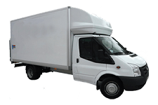 Car Hire Eltham - Ford Luton Box Tail Lift - Van hire Eltham